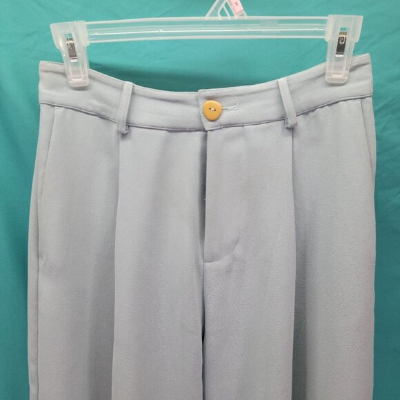 Need Womens Light Blue Wide-Leg Pants Size 2 - Picture 2 of 11